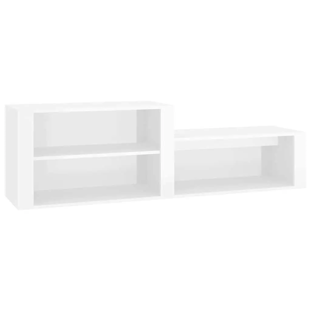 Shoe Cabinet White Engineered Wood Multiple Compartments Stable Top