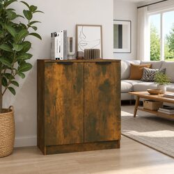 Brown Sideboard in Engineered Wood - Versatile and Stylish