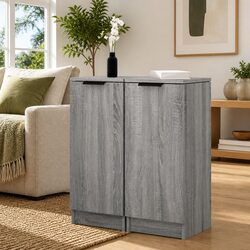 Compact Grey Sonoma Sideboards - Efficient Storage Cabinets