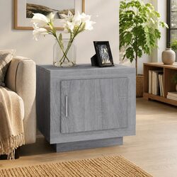 Concise Grey Coffee Table with Storage Features