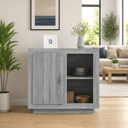 Grey Sideboard Cabinet: Simple and Elegant Design