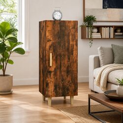 Brown Sideboard Cabinet - Compact and Durable