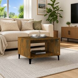 Compact Coffee Table with Storage for Everyday Use