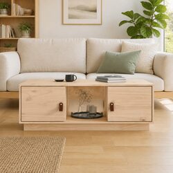Coffee Table with Storage Compartments