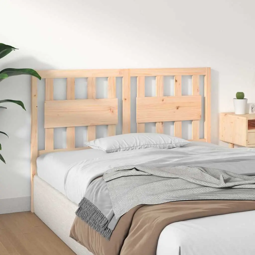 Wooden Headboard 140.5 cm Solid Pine Wood