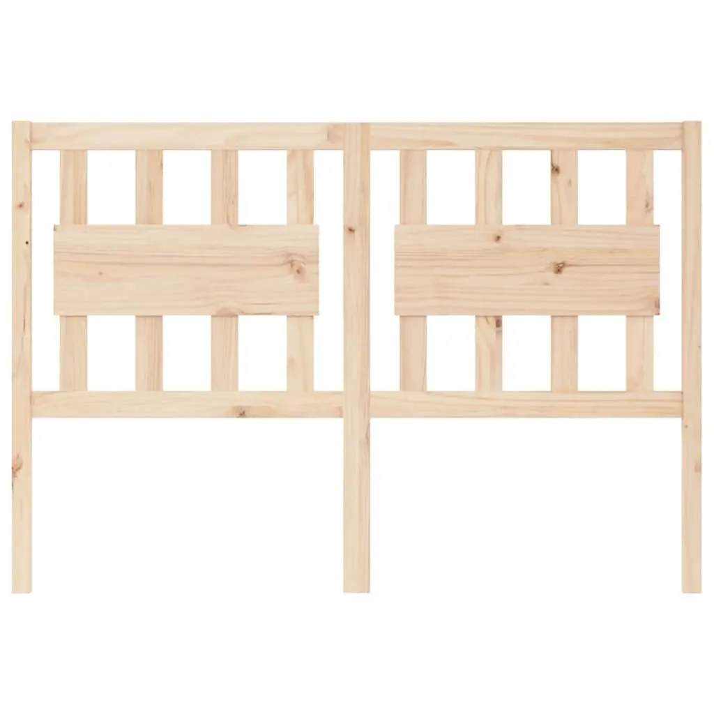 Wooden Headboard 140.5 cm Solid Pine Wood