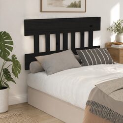 Black Wooden Headboard 183.5 cm for Your Bedroom