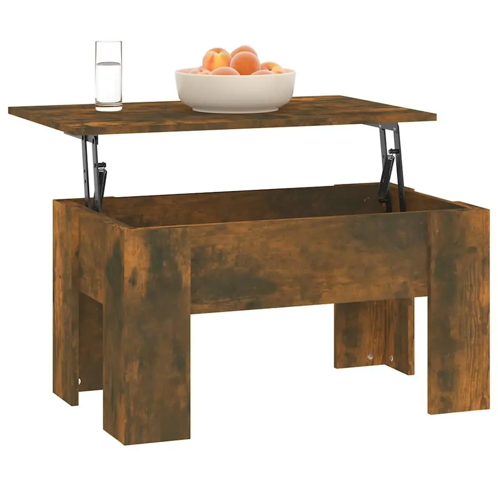 Coffee Table Lift Top Engineered Wood Storage Compartment Modern Living Room