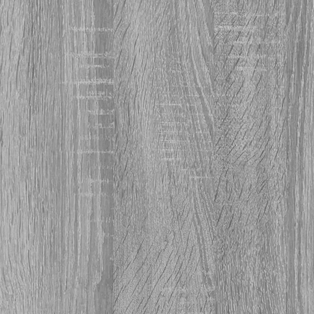 Book Cabinet Storage Shelves Grey Industrial Style 40x33x70.5 cm Engineered Wood Steel Frame