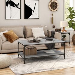 Grey Sonoma Coffee Table – Simple and Effective