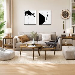 Compact Side Tables with Sturdy Build