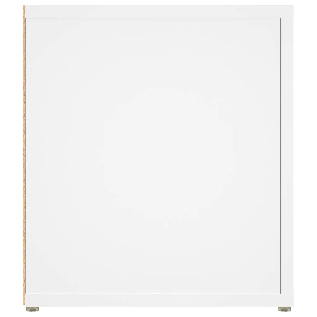 TV Cabinets 2 pcs White 80x31.5x36 cm Media Storage Unit with Doors Compartments