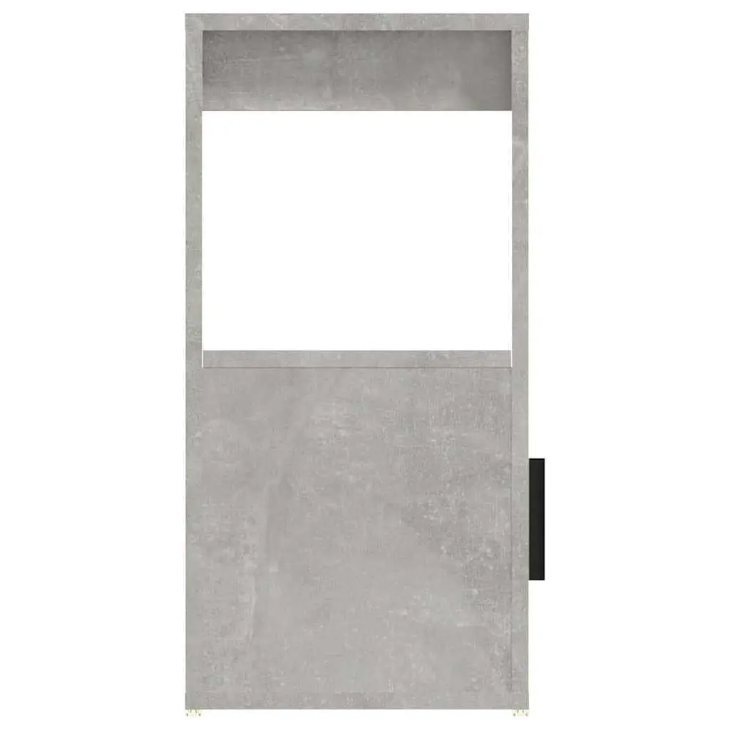 Sideboard Storage Cabinet Grey Engineered Wood Organiser