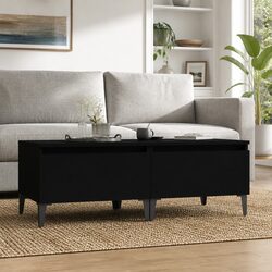 Compact Black Side Tables with Drawers for Easy Use