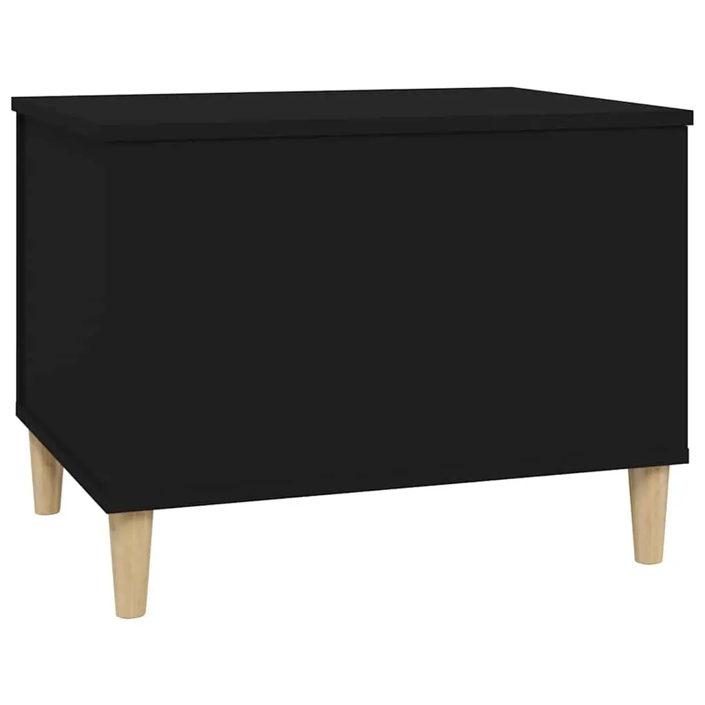 Black Coffee Table Lift Top 60x44.5x45 cm Engineered Wood Hidden Storage