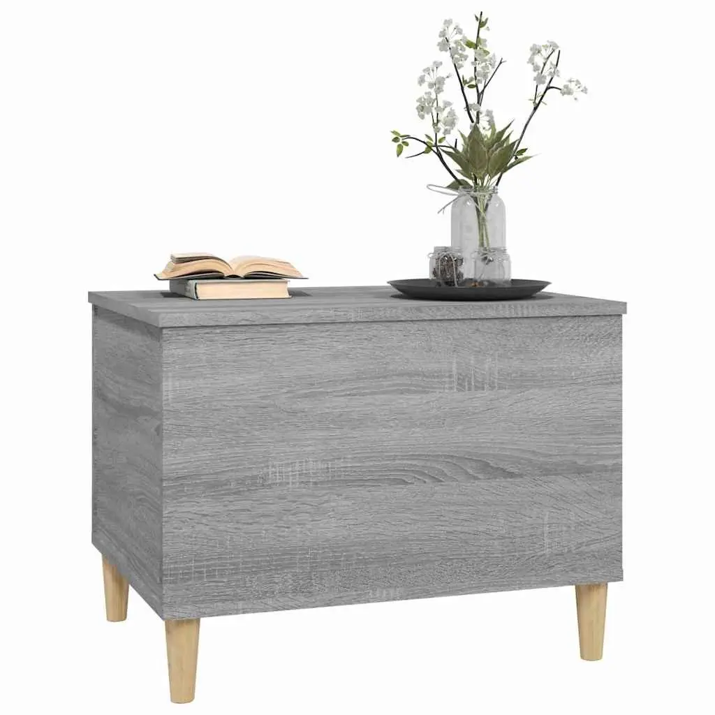 Coffee Table Grey Lift-Top Engineered Wood Storage Living Room