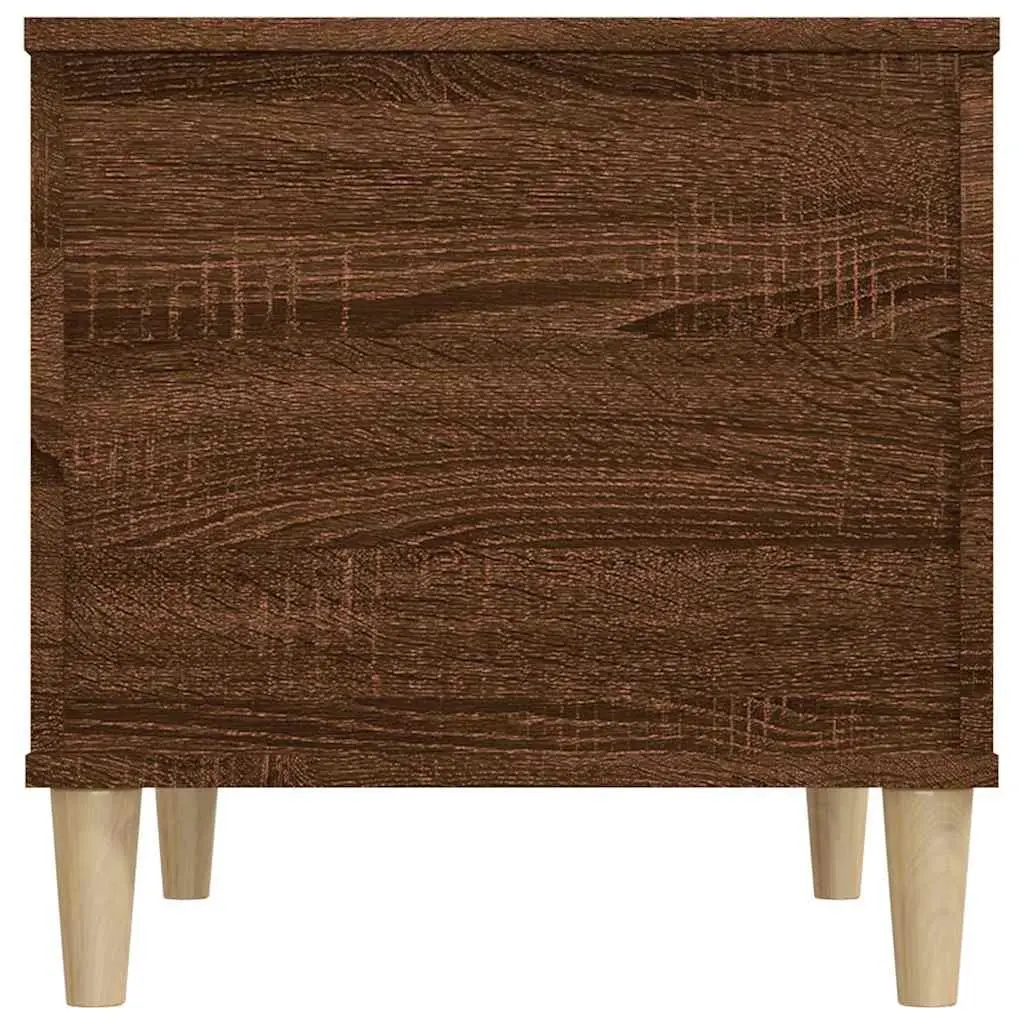 Coffee Table Brown Oak 60x44.5x45cm Lift Top Storage Engineered Wood Furniture