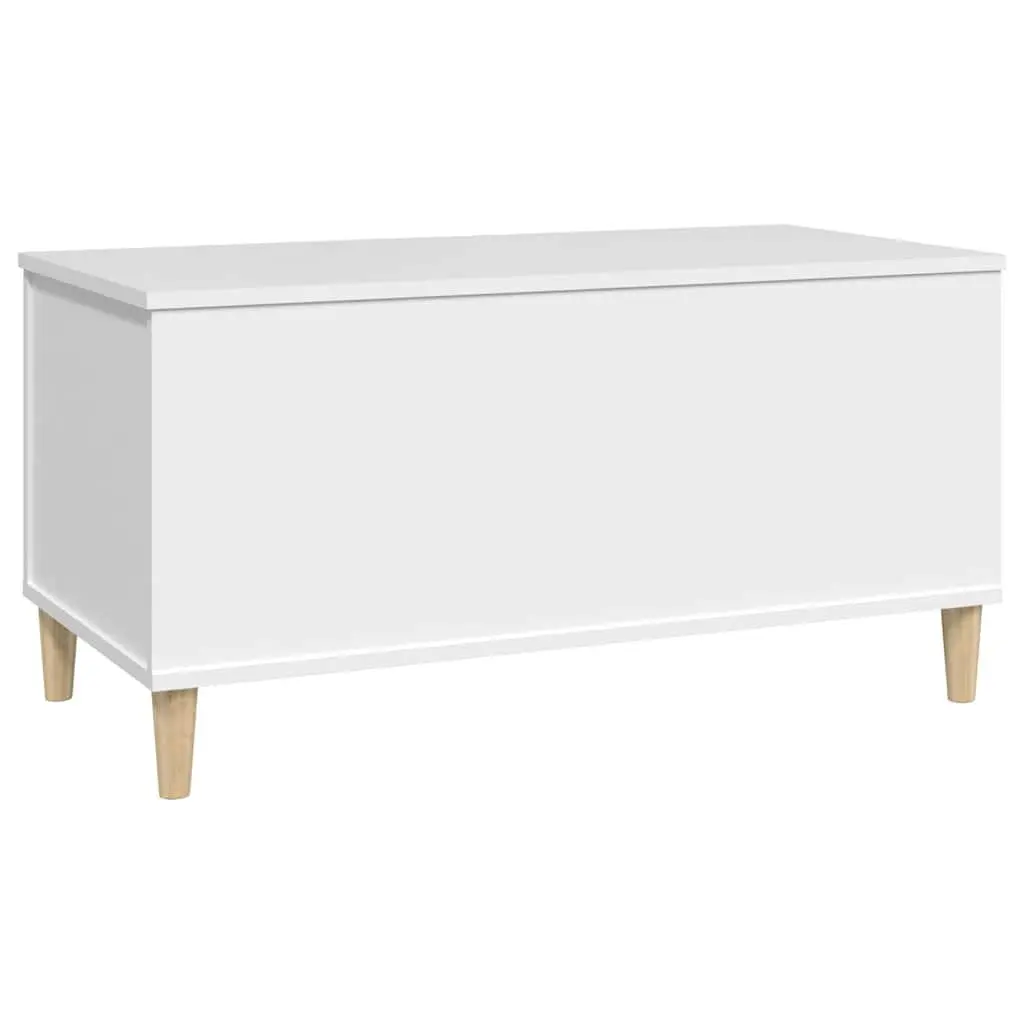 Lift-Top Coffee Table White Storage Compartment Living Room Furniture