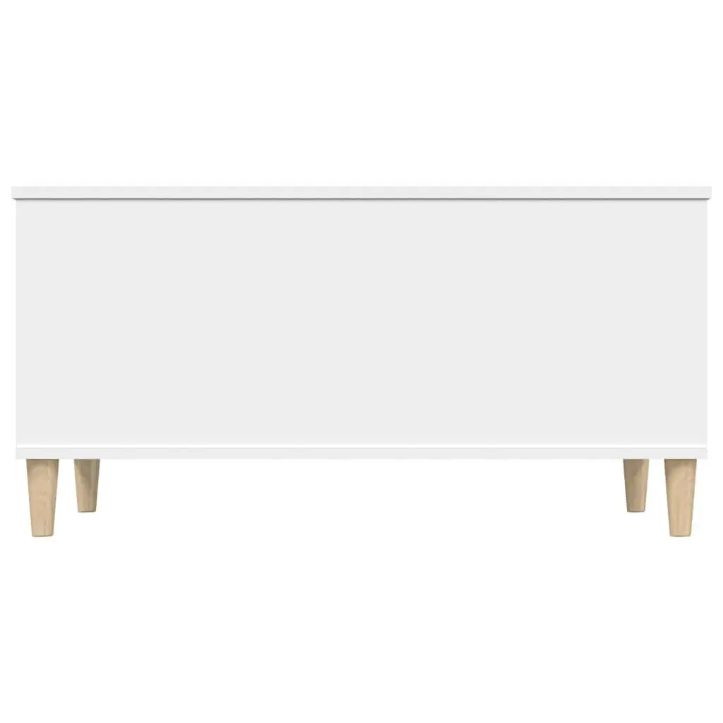 Lift-Top Coffee Table White Storage Compartment Living Room Furniture