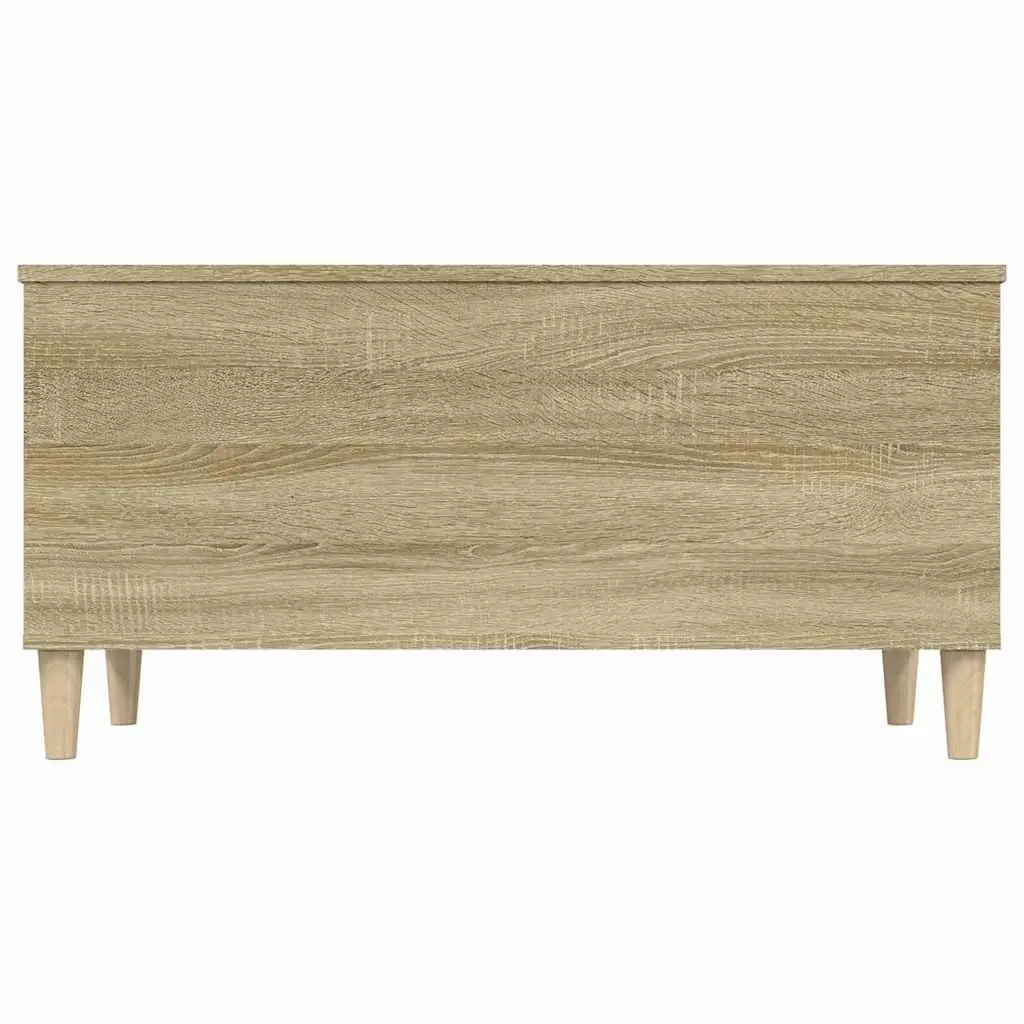Lift-Top Coffee Table Brown Engineered Wood Adjustable Height Storage Compartment