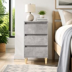 Grey Bedside Cabinet