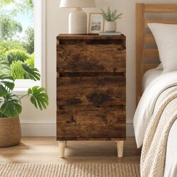 Bedside Cabinet with 3 Drawers