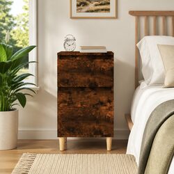 Confidently Stylish Bedside Cabinet 40x35x70 cm