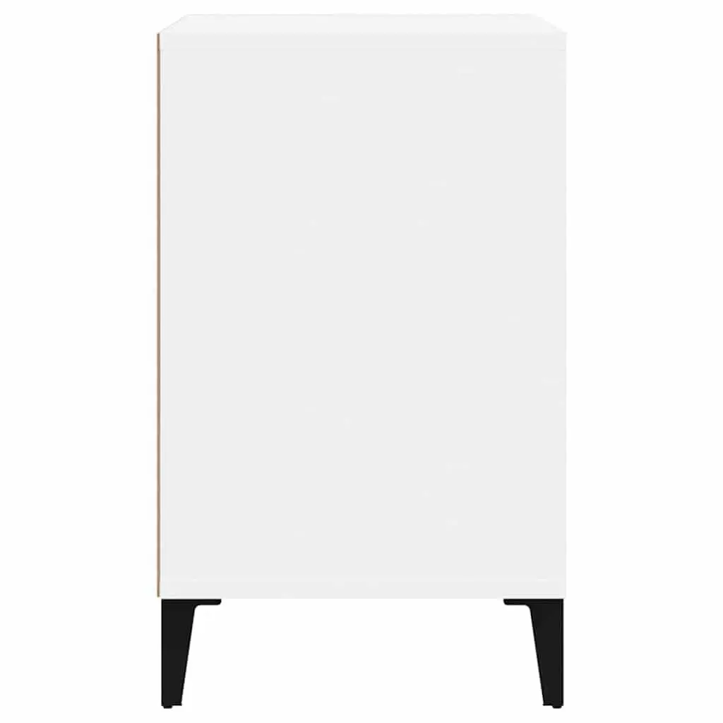 Shoe Storage Cabinet Engineered Wood White 102x36x60 cm 5 Shelves Compact Organization Rack