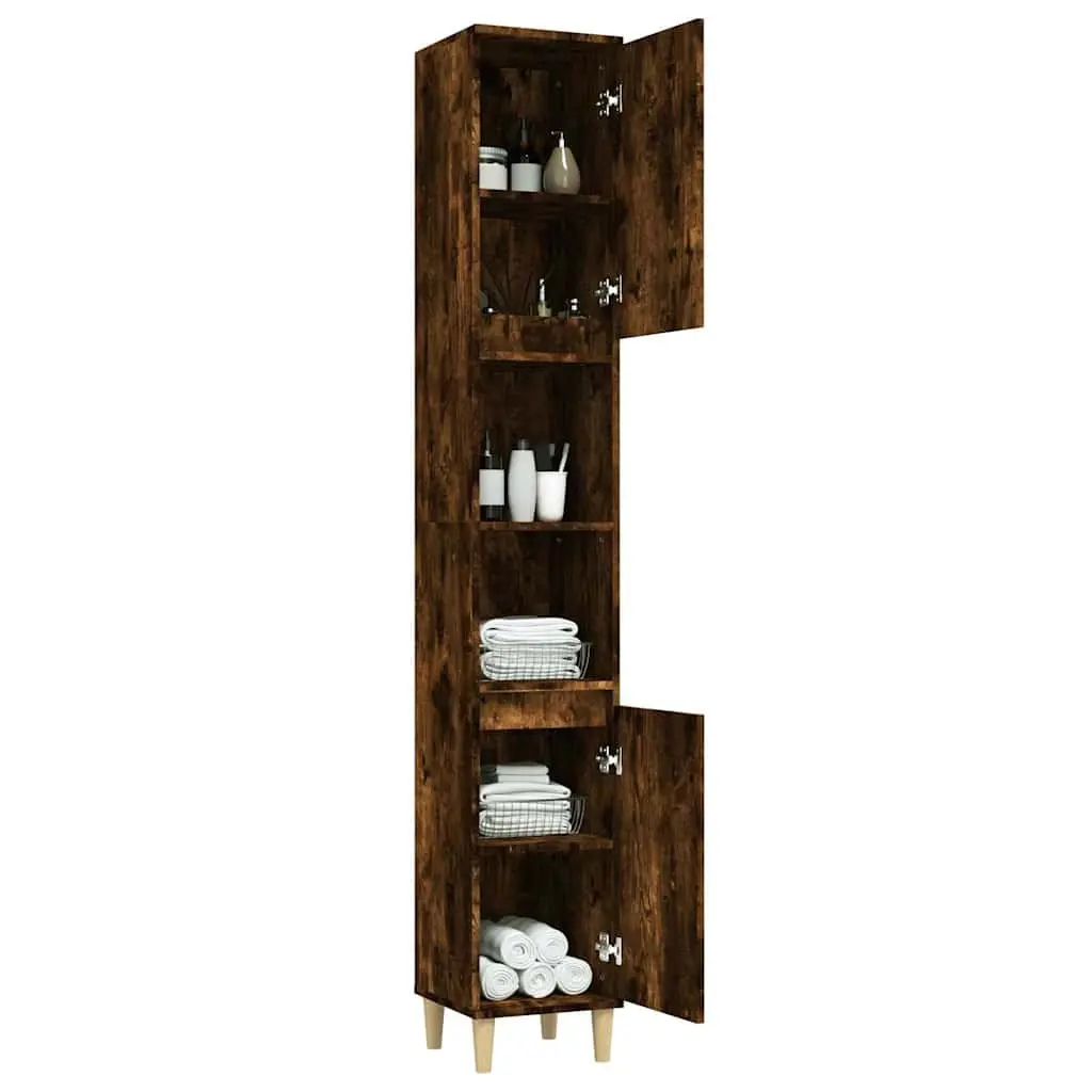 Bathroom Vanity Cabinet with 6 Compartments