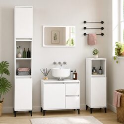 White Bathroom Vanity Cabinet