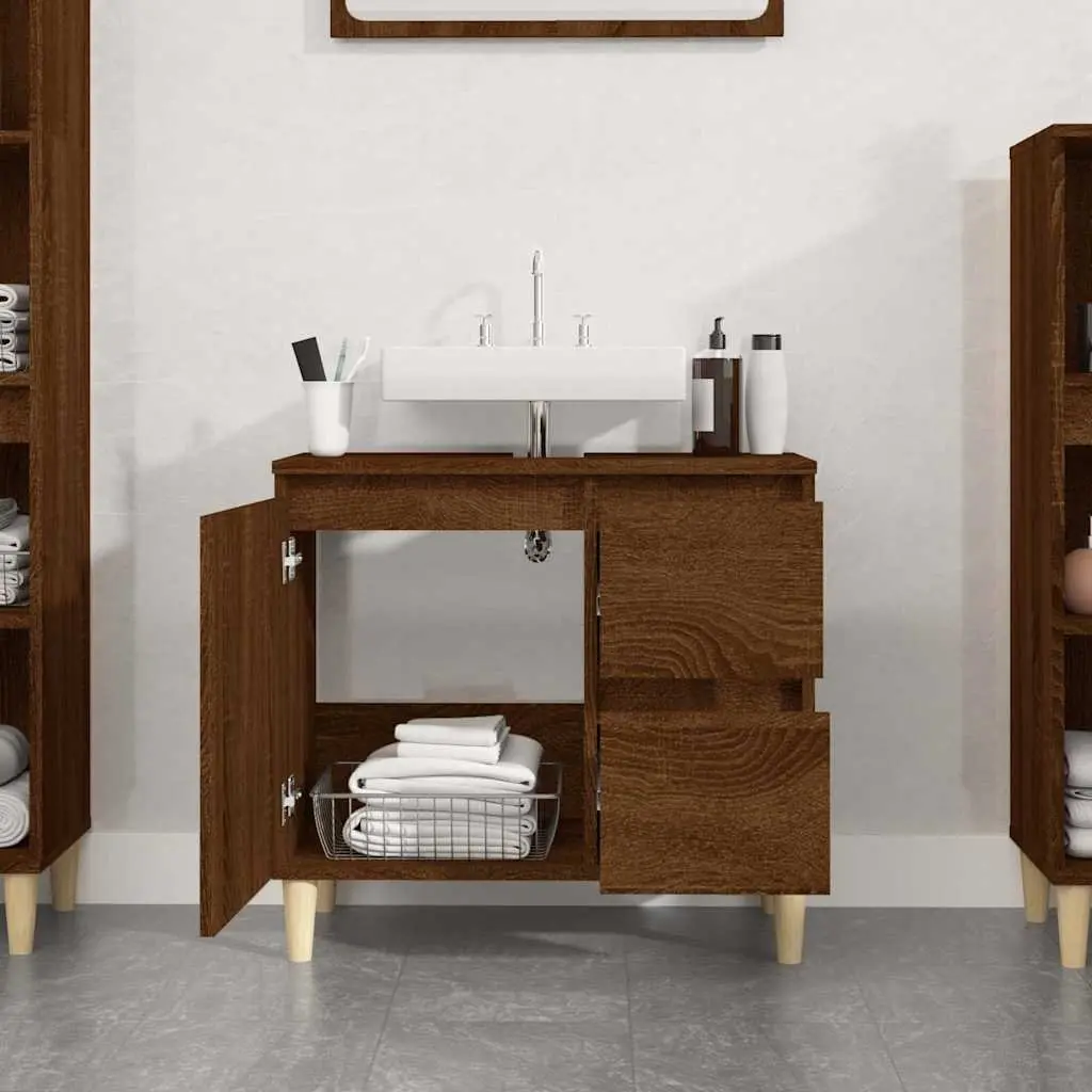 Bathroom Vanity Cabinet 65x33x60cm