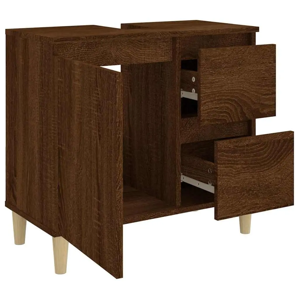Bathroom Vanity Cabinet 65x33x60cm