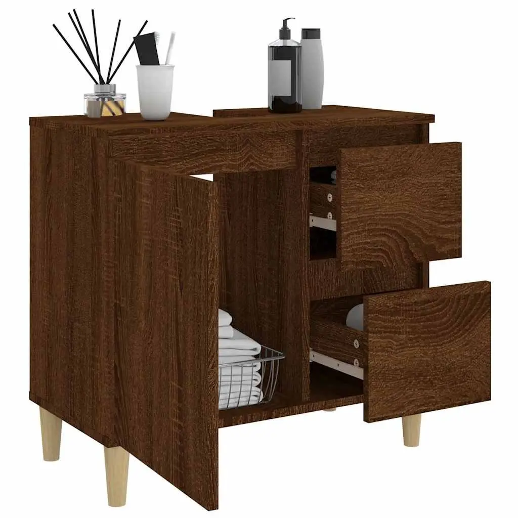 Bathroom Vanity Cabinet 65x33x60cm