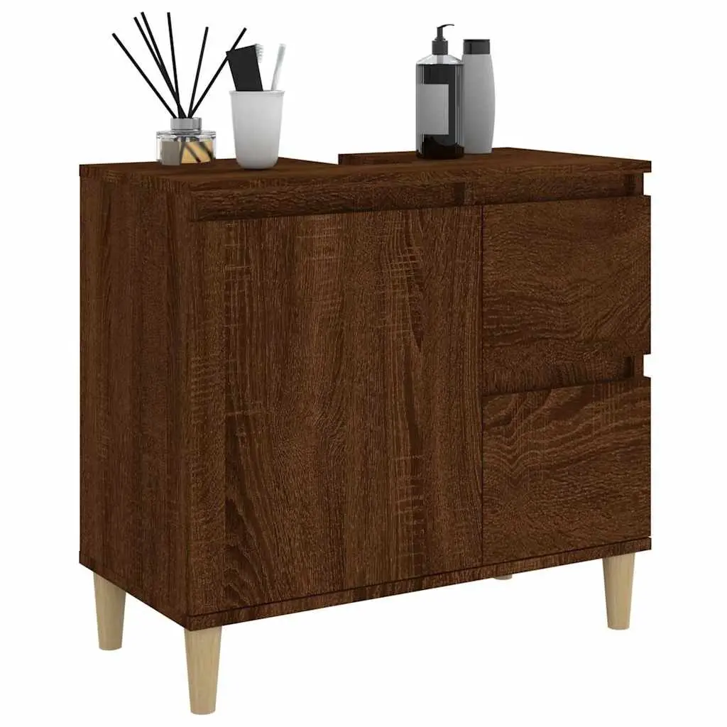 Bathroom Vanity Cabinet 65x33x60cm