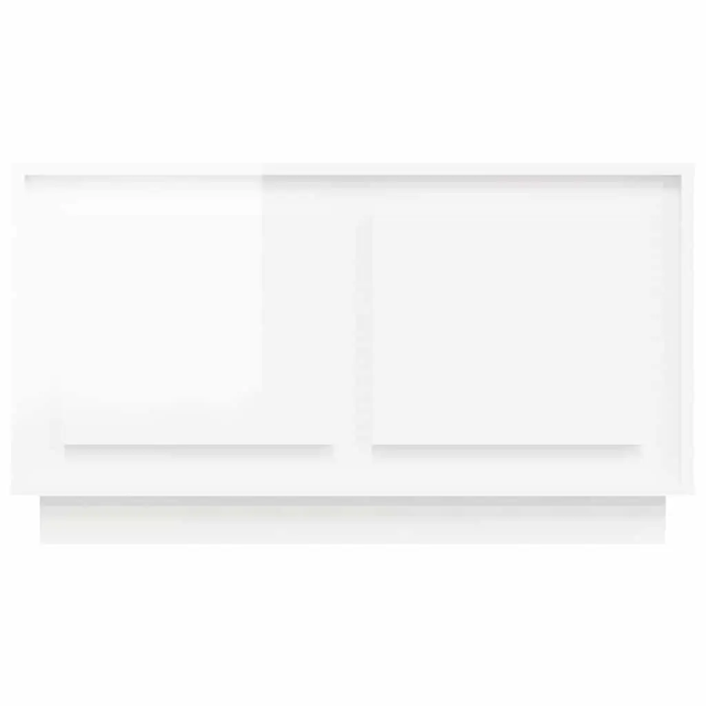 TV Cabinet White High Gloss Media Stand Storage Unit Living Room Furniture