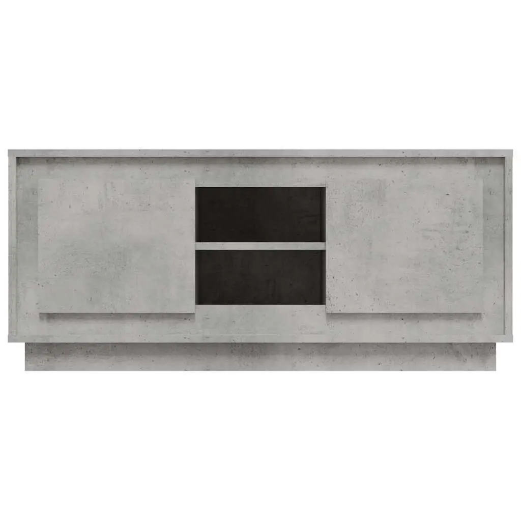 Grey TV Cabinet with Ample Storage Space