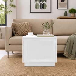 White Coffee Table for Living Spaces