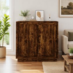 Brown Sideboard with Ample Storage Space