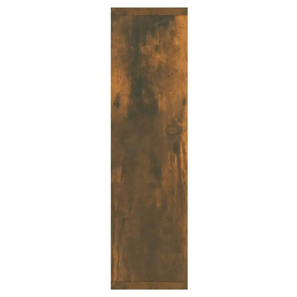 Mirror Cabinet Brown Wall-Mounted with LED Lights for Bathroom Storage Organizer