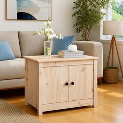 Confidently Built Coffee Table with Storage Options