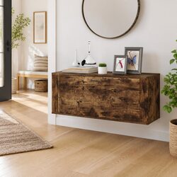 Wall-Mounted Shoe Cabinet for Organised Living