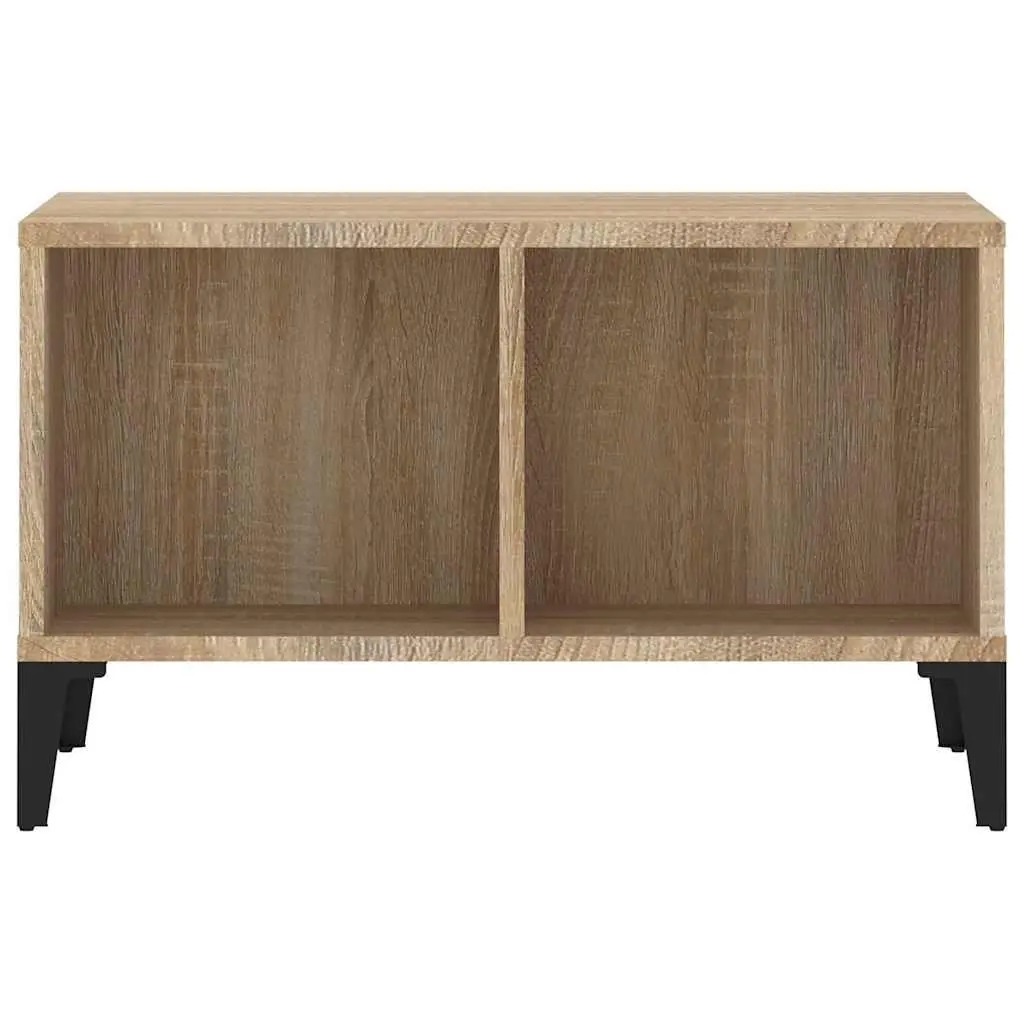 Coffee Table Brown 60x50x36.5cm Open Storage Compartments