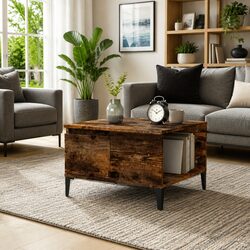 Coffee Table with Modern Storage Options