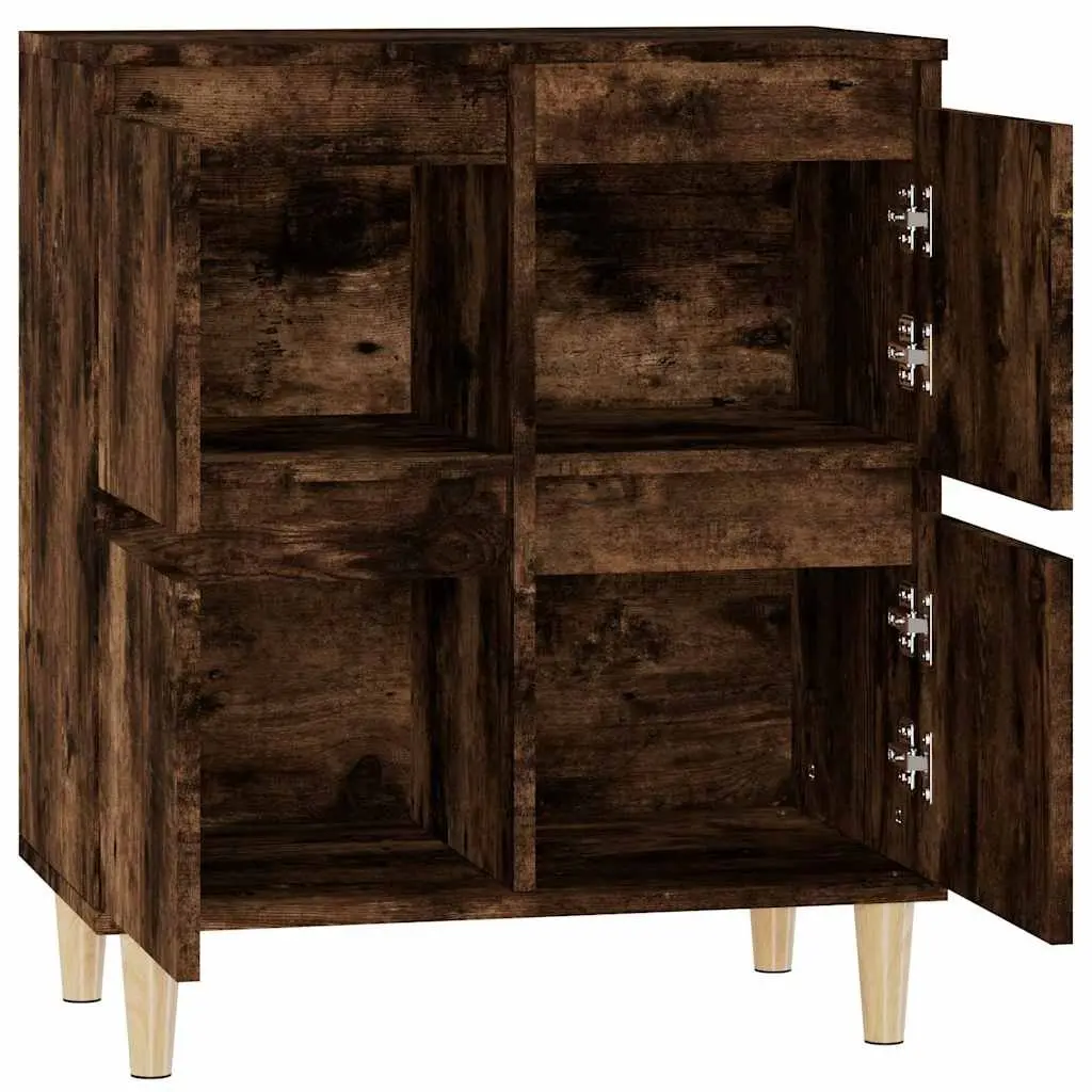 Sideboard Brown Engineered Wood 60x35x70 cm Storage Cabinet Buffet Display
