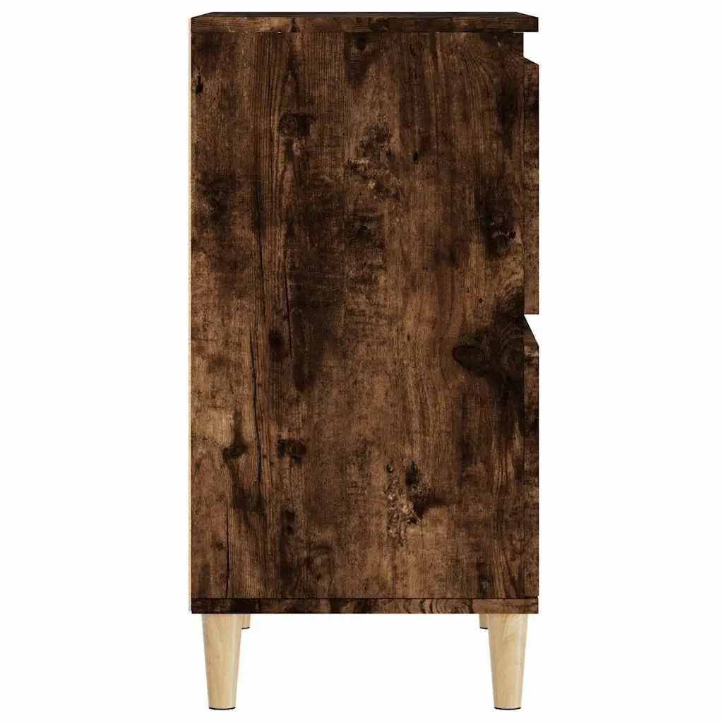 Sideboard Brown Engineered Wood 60x35x70 cm Storage Cabinet Buffet Display