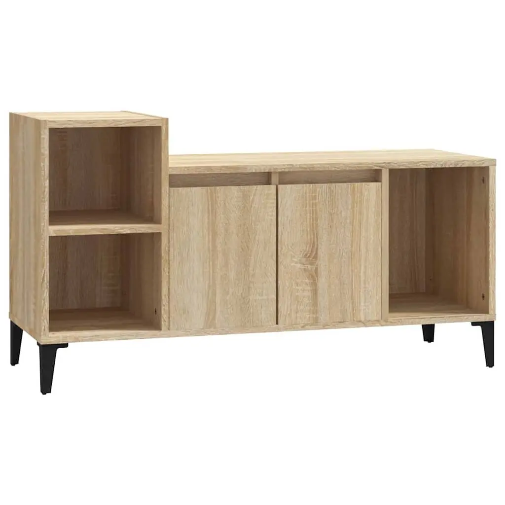 Brown TV Cabinet for Media Storage