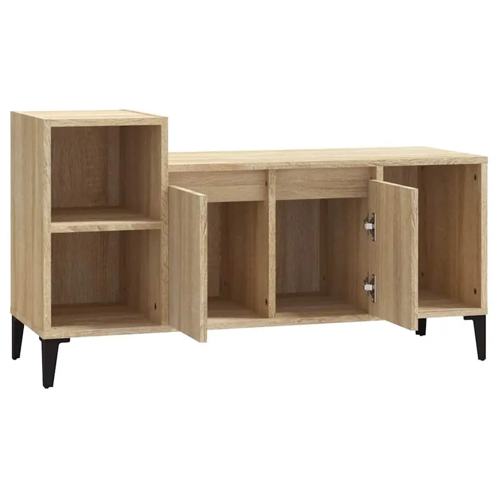 Brown TV Cabinet for Media Storage