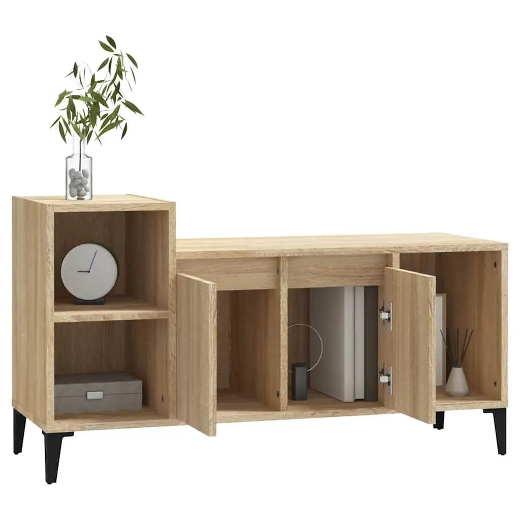 Brown TV Cabinet for Media Storage