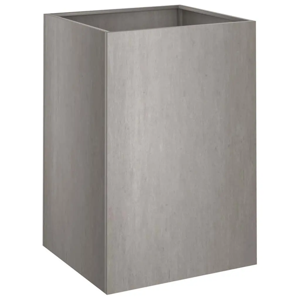 Corten Steel Planter Brown 52x48x75cm Durable Weathering Steel Outdoor Garden Raised Bed