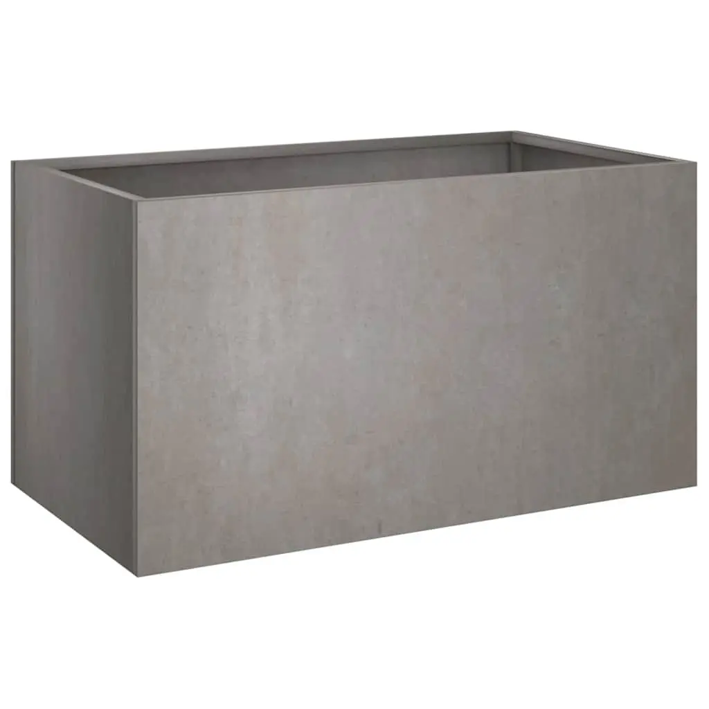 Corten Steel Planter Brown 62x40x39cm Weathering Steel Garden Raised Bed Flower Box